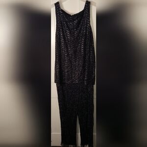 TOM BARRA EVENINGS JUMPSUIT